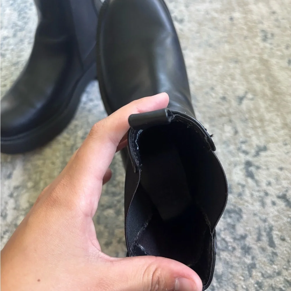 a new day Black Heeled Boots - Picture 4 of 5